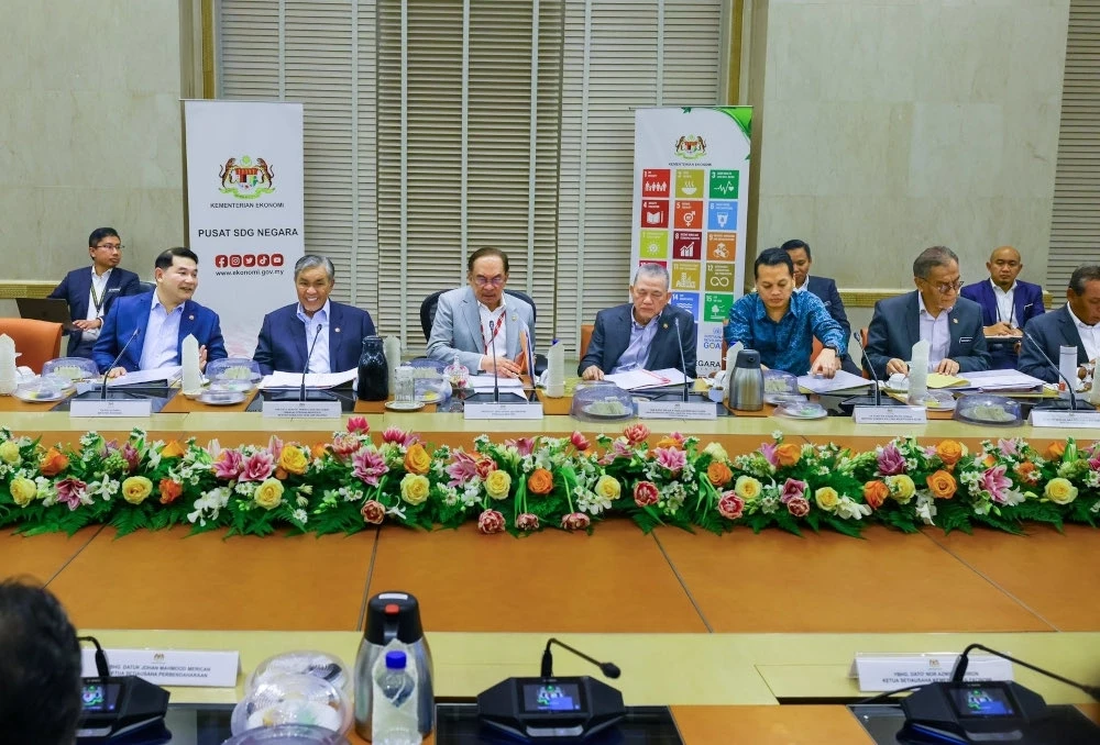 At the National SDG Council's Meeting (Photo: Malaymail)