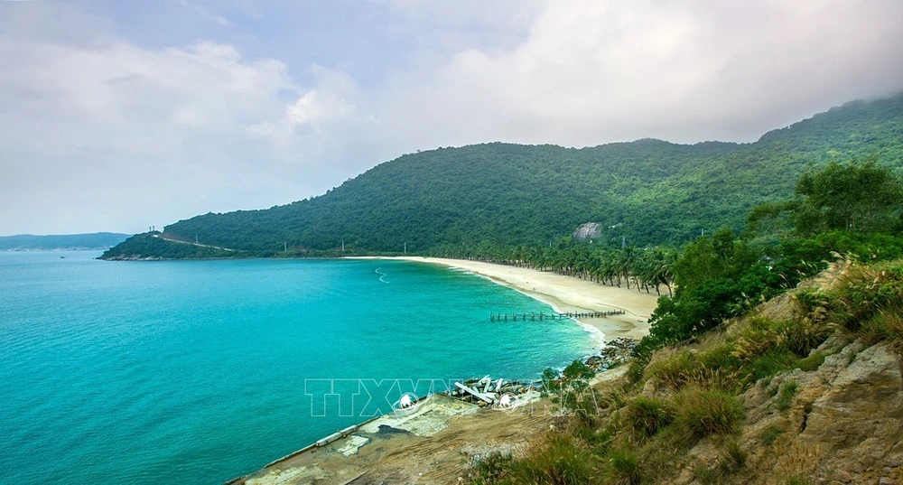 A beach on Cu Lao Cham Island, part of the Cu Lao Cham - Hoi An world biosphere reserve (Photo: VNA)