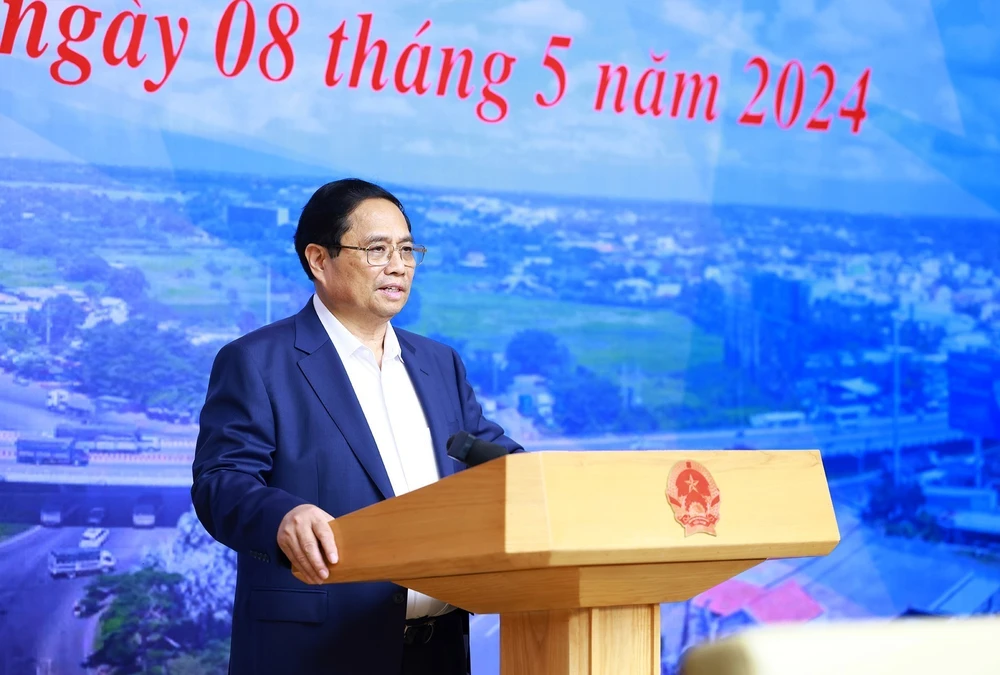 El primer ministro de Vietnam, Pham Minh Chinh, interviene en la cita