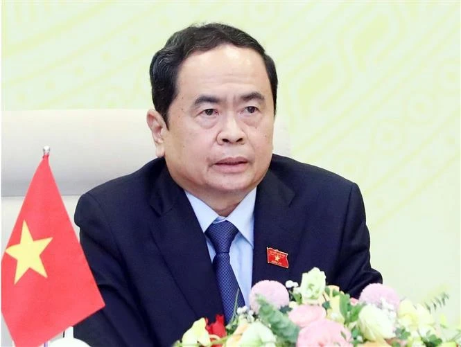 El presidente de la Asamblea Nacional de Vietnam, Tran Thanh Man. (Foto: VNA)