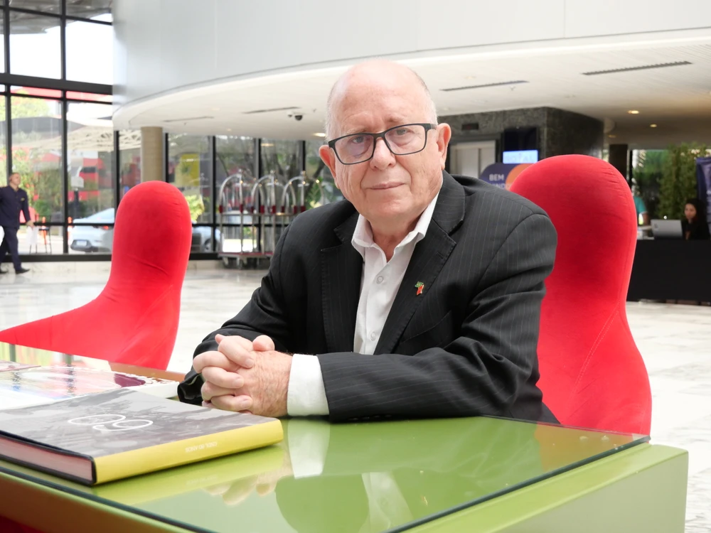 El historiador y secretario general de la Asociación de Amistad Brasil-Vietnam, Pedro Da Oliveira. (Foto: VNA)