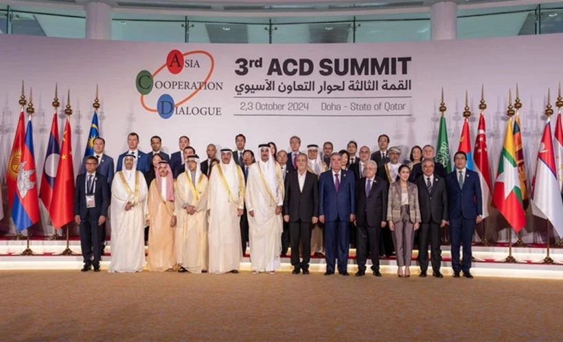 Delegados participantes en la cita (Foto: Agencia noticiosa de Qatar, QNA)