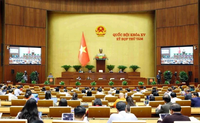 En el octavo período de sesiones de la Asamblea Nacional de la XV Legislatura (Foto: VNA)