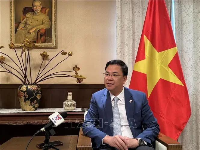 El embajador de Vietnam en Japón, Pham Quang Hieu (Foto: VNA)