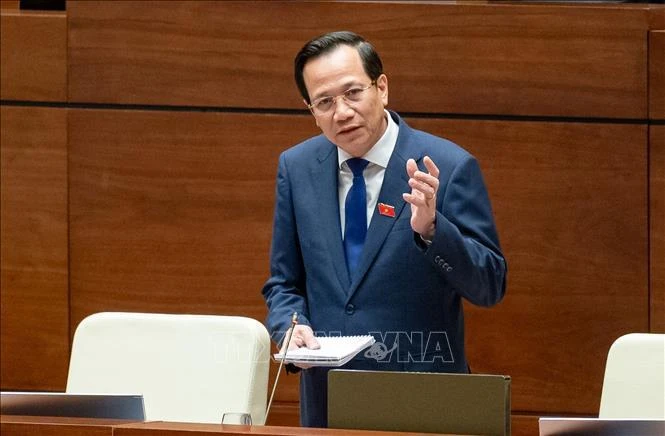 Le ministre du Travail, des Invalides et des Affaires sociales, Dao Ngoc Dung. Photo : VNA