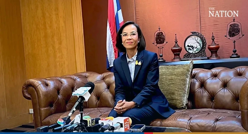 Lq ministre thaïlandaise de l’Industrie, Pimphattra Wichaikul (Photo : The Nation)