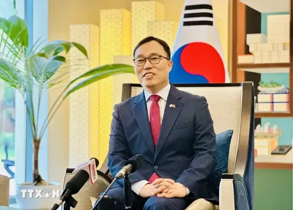 L'ambassadeur de la République de Corée au Vietnam, Choi Young Sam. Photo : VNA
