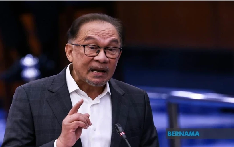 Le Premier ministre malaisien Anwar Ibrahim. Photo : BERNAMA