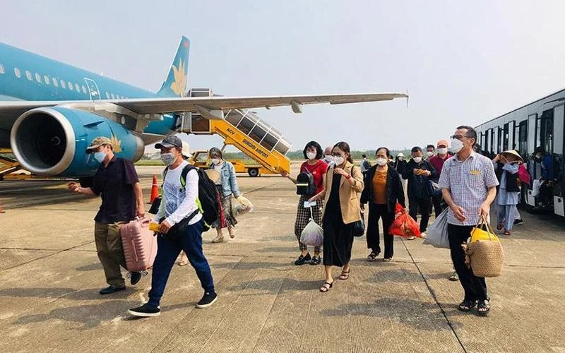 Le marché international de l’aviation rebondit au Vietnam. Photo : journal Nhan Dan