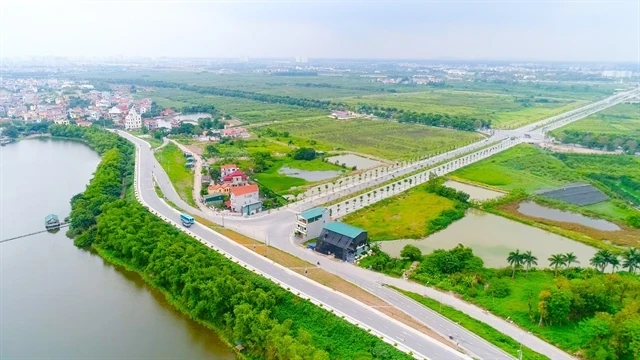 Vue du district rural de Gia Lam. (Photo : VNA)