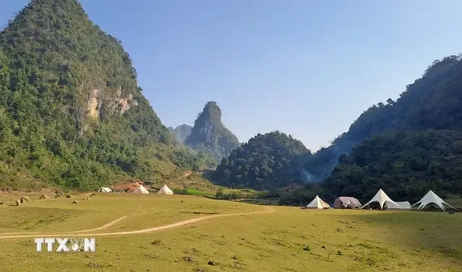 Le Géoparc mondial de l'UNESCO Non Nuoc Cao Bang. Photo : VNQ