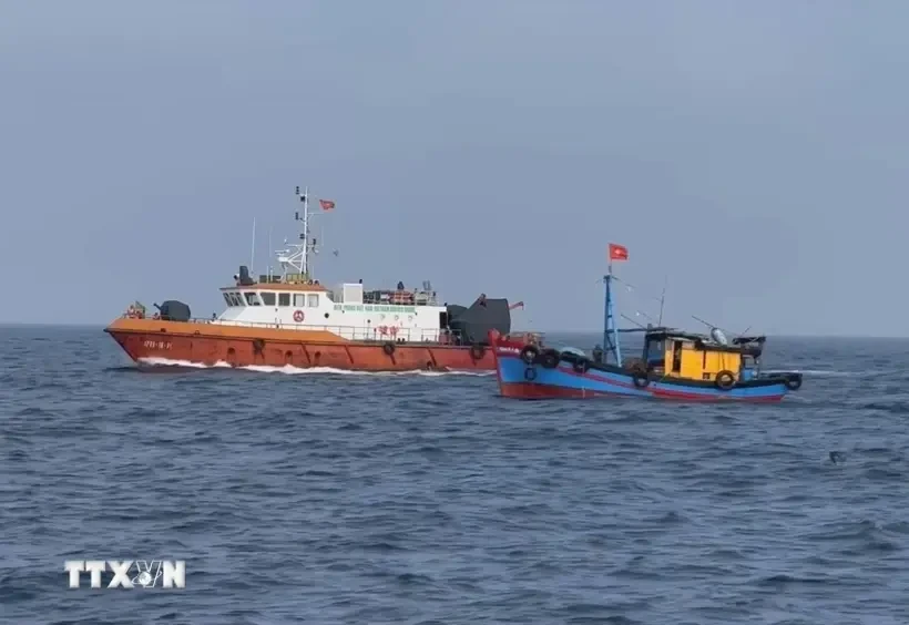 Quang Tri : La surveillance continue des navires de pêche s'avère efficace dans la lutte contre la pêche INN