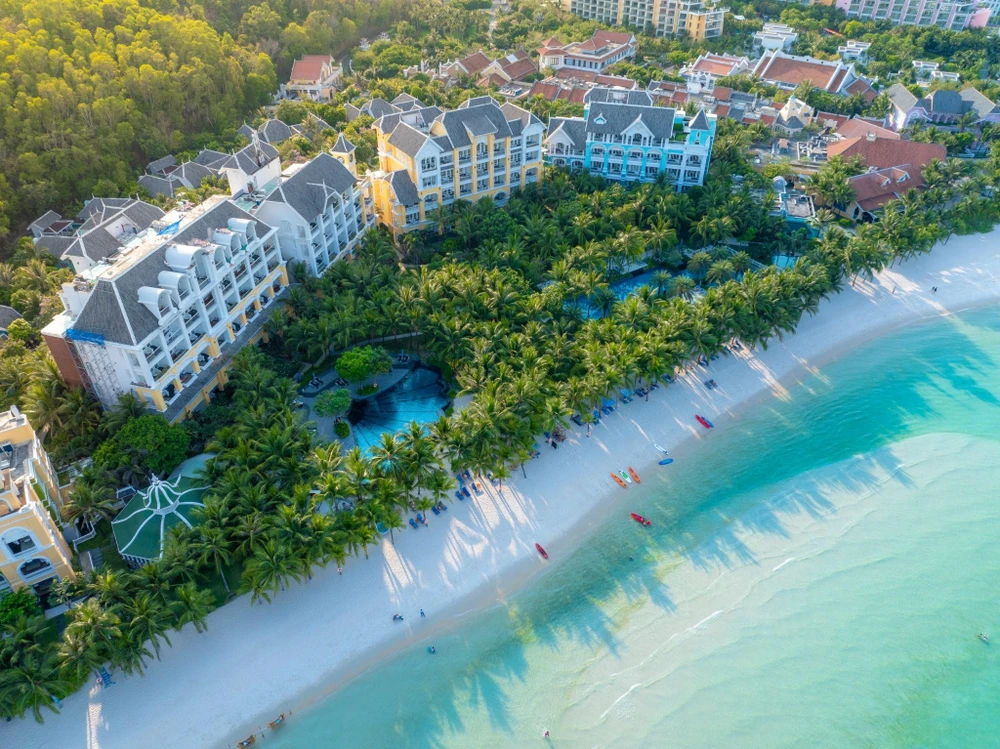 Bai Kem - La plus belle plage de Phu Quoc en été. Photo: Sun Group