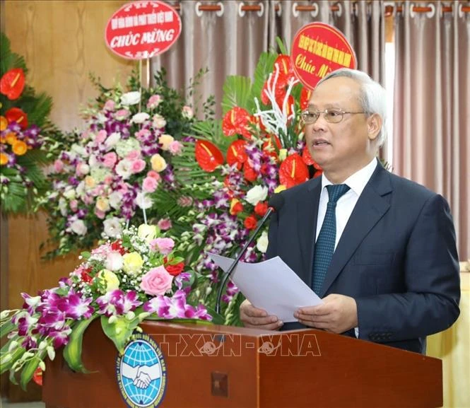 Le président du Comité de paix du Vietnam (Viet Nam Peace Committee - VPC), Uong Chu Luu. Photo: VNA