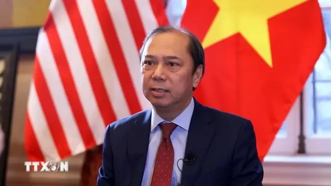 L'ambassadeur vietnamien aux États-Unis, Nguyen Quoc Dung. Photo: VNA