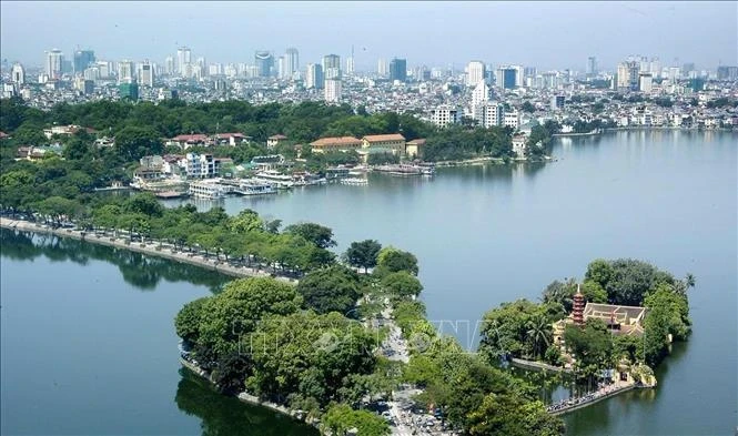 Une vue de Hanoï. Photo: VNA