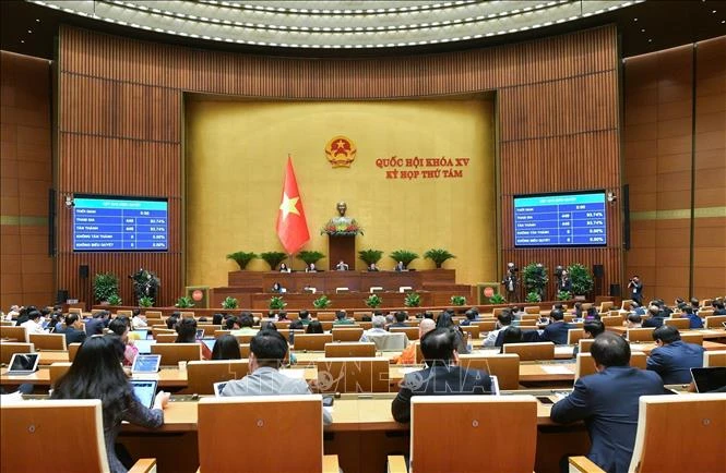 L'Assemblée nationale (15e législature) adopte la Loi sur la prévention, la lutte contre les incendies, le secours et le sauvetage. Photo: VNA