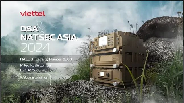 2024年第十八届亚洲防务展（DSA）和第三届亚洲国家安全展（NATSEC）海报。图自越通社