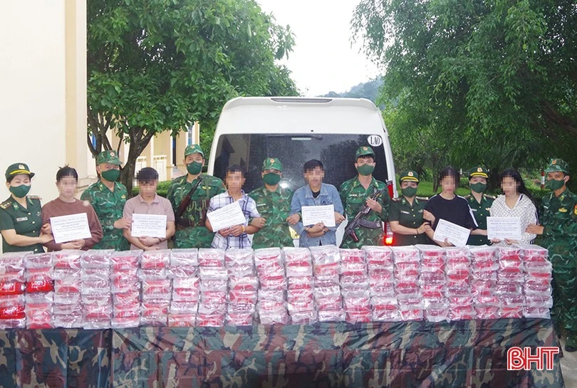 贩运121公斤毒品 6名犯罪嫌疑人被捕。图自河静报