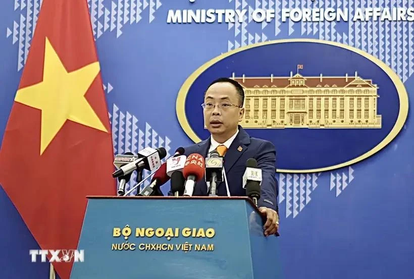 越南外交部副发言人段克越。图自越通社