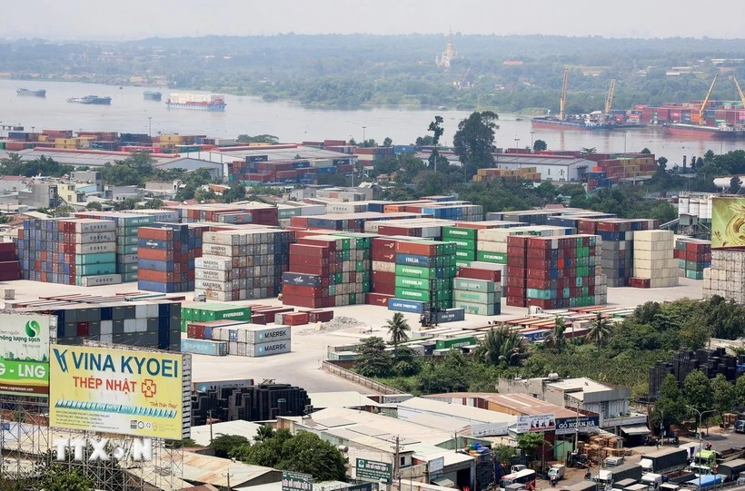 Dong Nai port in Bien Hoa city, southern province of Dong Nai. (Photo: VNA)