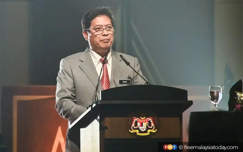 MACC chief commissioner Azam Baki speaks at the launch of the National Anti-Corruption Strategies 2024-2028 in Putrajaya. (Photo: freemalaysiatoday.com) 