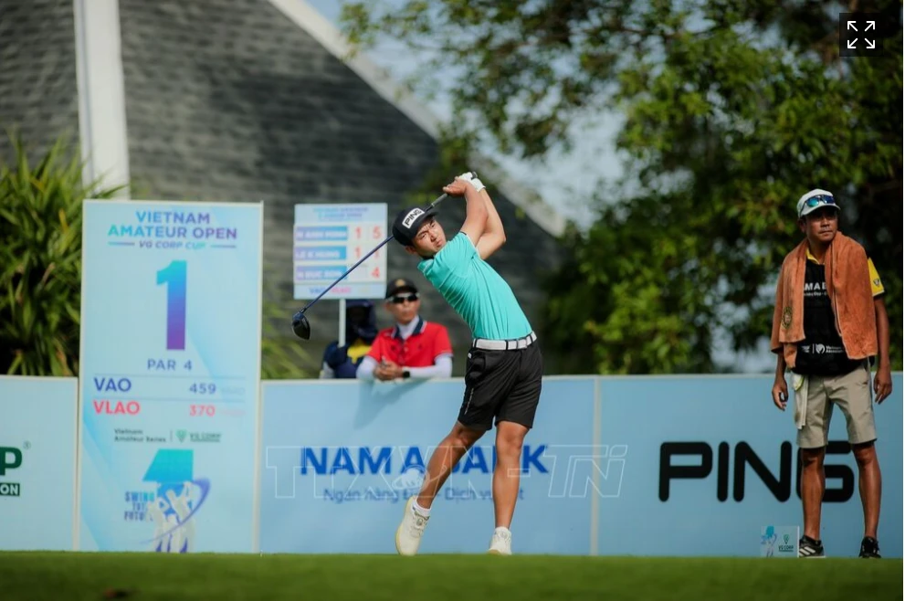 Golfer Nguyen Anh Minh. (Photo: VGA)