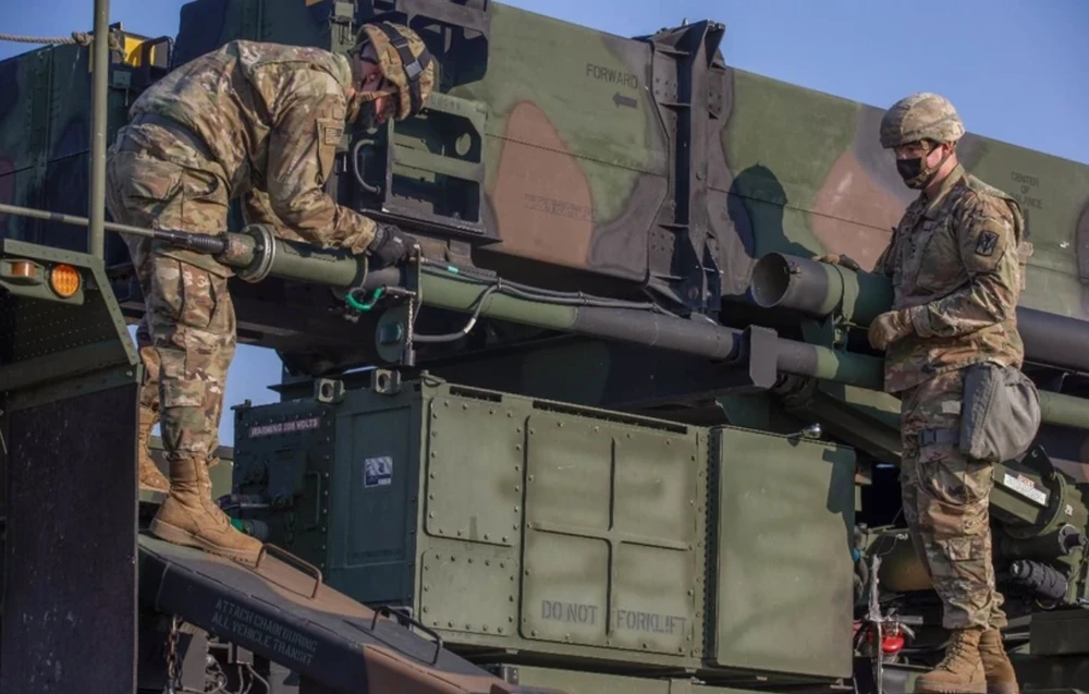 US soldiers participate in a military exercise. (Photo: Yonhap/VNA)