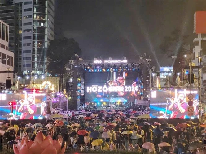 HCM City's HOZO International Music Festival captivates the audience with a diverse lineup of local and international artists. (Photo: VNA)