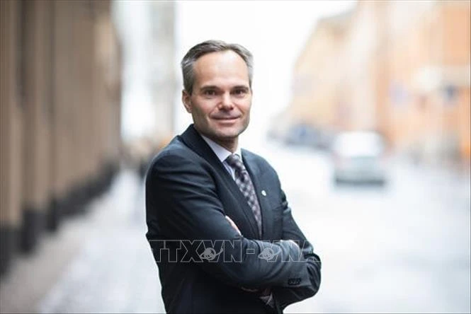 Finnish Minister of Climate and the Environment Kai Mykkänen (Photo: VNA)