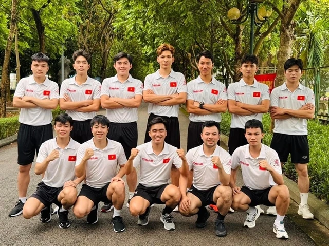 The national men's sepak takraw team. (Photo of SAV)