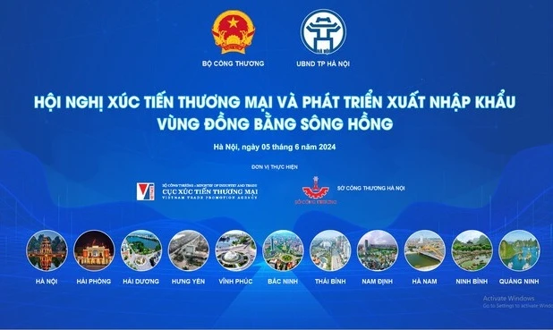 The Red River Delta Regional Trade Promotion Conference is scheduled to take place on June 5th, 2024, in Hanoi. (Photo of congthuong.vn)