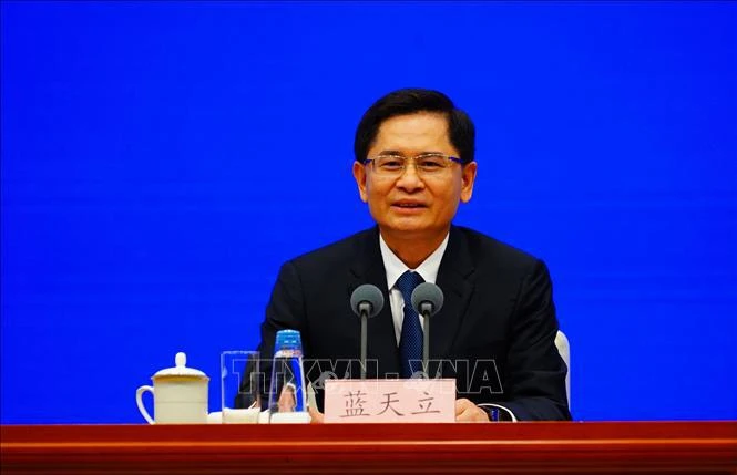 Chairman of the Guangxi Zhuang Autonomous Region Lan Tianli (Photo: VNA)