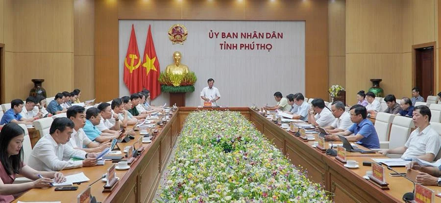 Participants at the meeting (Photo: http://bqlkcn.phutho.gov.vn/)