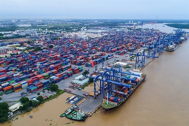 The Cat Lai Port has the largest cargo output in the country, accounting for 50% of the total cargo output. (Photo dangcongsan.vn)