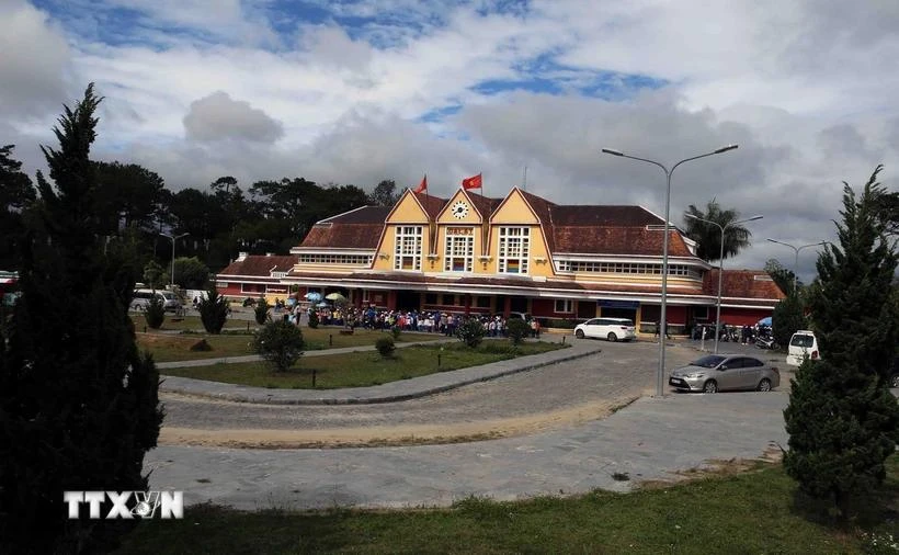 The Da Lat railway station (Photo: VNA)