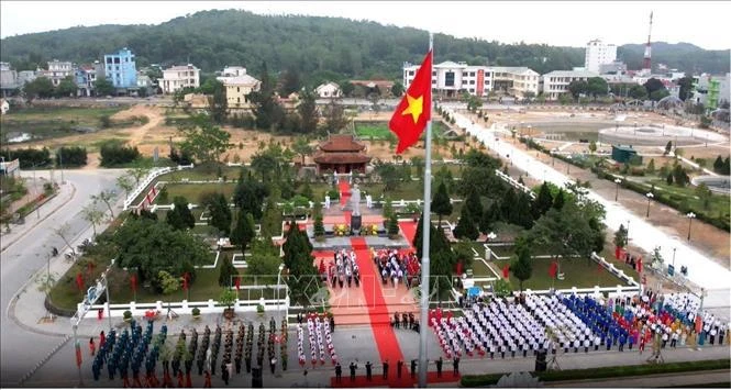 A view of the President Ho Chi Minh Special National Memorial Site on Co To island, Quang Ninh province. (Photo: VNA)