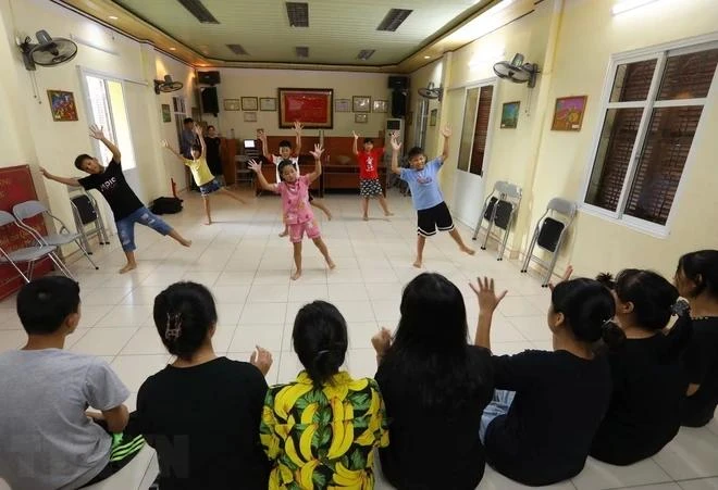 Children at an orphanage (Photo: VNA)