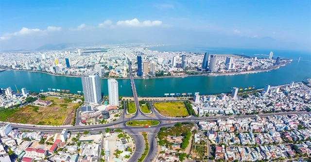 A view of Da Nang city. The municipal Department of Construction has announced four commercial housing projects can be sold to foreigners. (Photo vneconomy.vn)