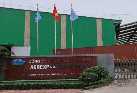 Outside the factory of Agrexport in District 3, Ho Chi Minh City. (Photo intimexgroup.com)
