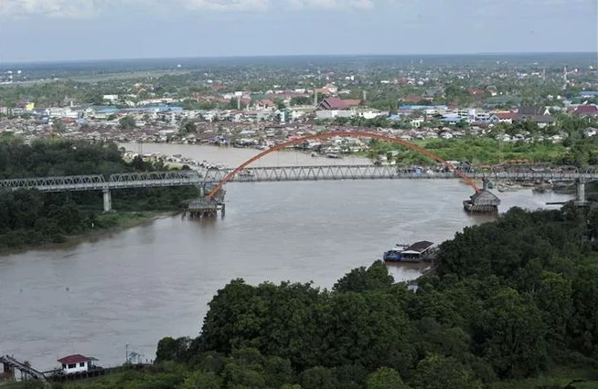 A corner of Central Kalimantan province on the island of Borneo, the place chosen to build Indonesia's new capital (Photo: VNA)