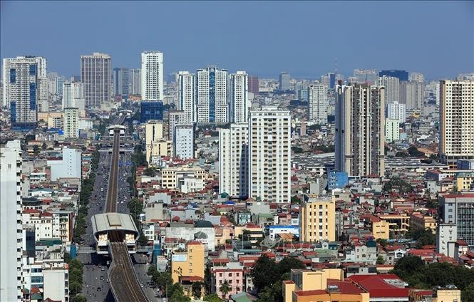 Hanoi is projected to offer over 20,000 new apartment units by 2026, statistics showed. (Photo: VNA)