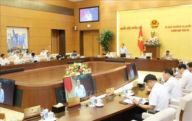 国会常委会第33次会议开幕。图自越通社