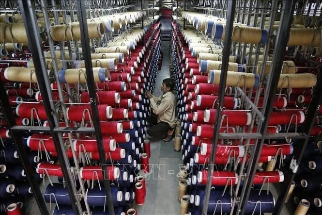 En una empresa en la India (Fuente: AFP/VNA)