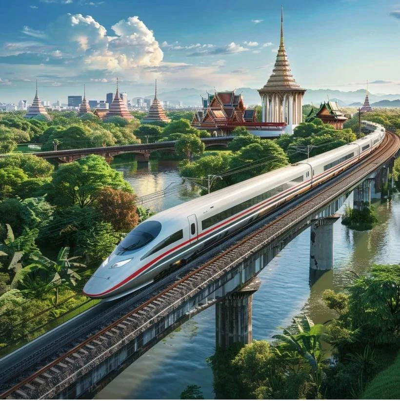 Tailandia desarrolla el ferrocarril de vía doble. (Fuente: thai.news)