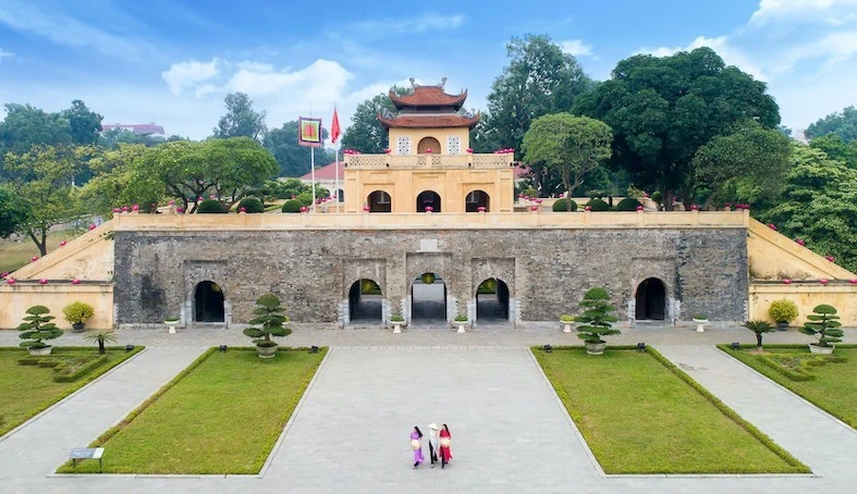 La Ciudadela Imperial de Thang Long figura entre los patrimonios de Hanói que se presentarán en el programa. (Fuente: Nhan Dan)