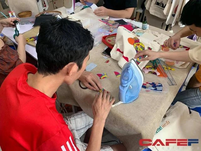 Vun Art, hogar para personas con discapacidad. (Fuente: cafef.vn)