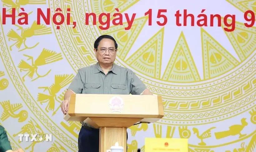 El primer ministro de Vietnam, Pham Minh Chinh. (Fuente: VNA)