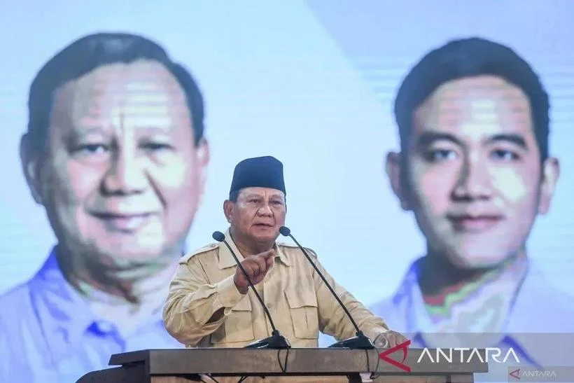 El presidente electo de Indonesia, Prabowo Subianto. (Fuente: ANTARA)