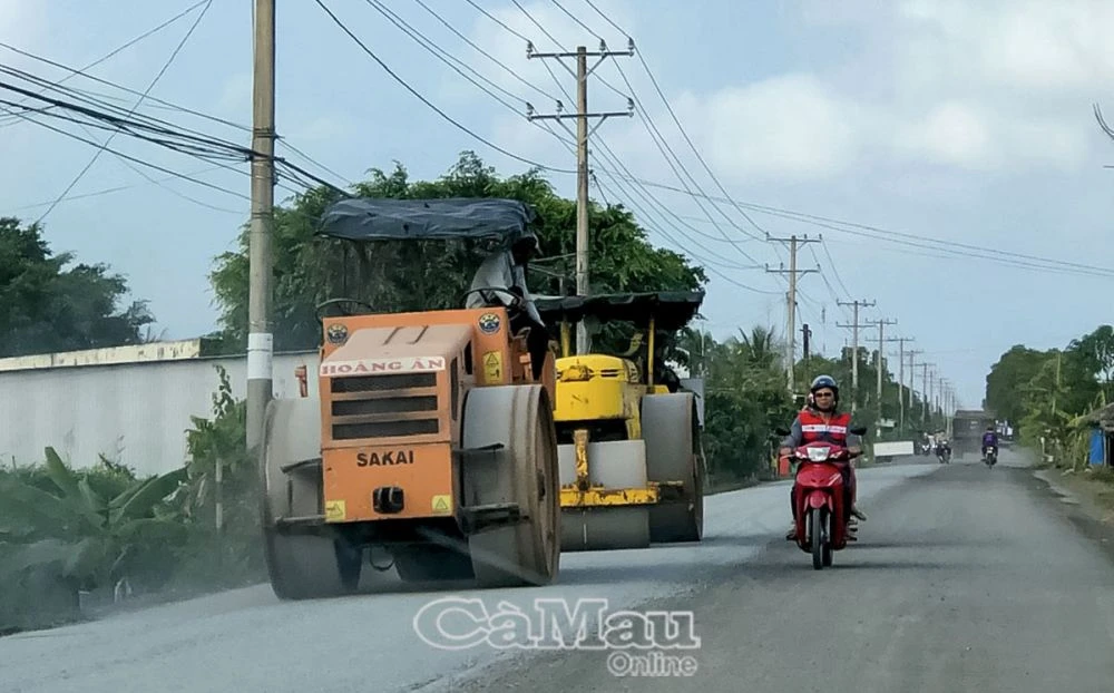 Ca Mau cherche à accélérer le développement des infrastructures de transport pour améliorer sa compétitivité. Photo: baocamau.vn